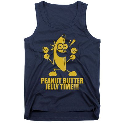 Peanut Butter Jelly Time Banana Tank Top