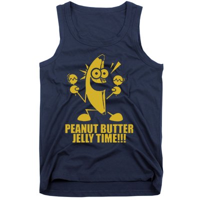 Peanut Butter Jelly Time Banana Tank Top