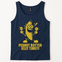 Peanut Butter Jelly Time Banana Tank Top