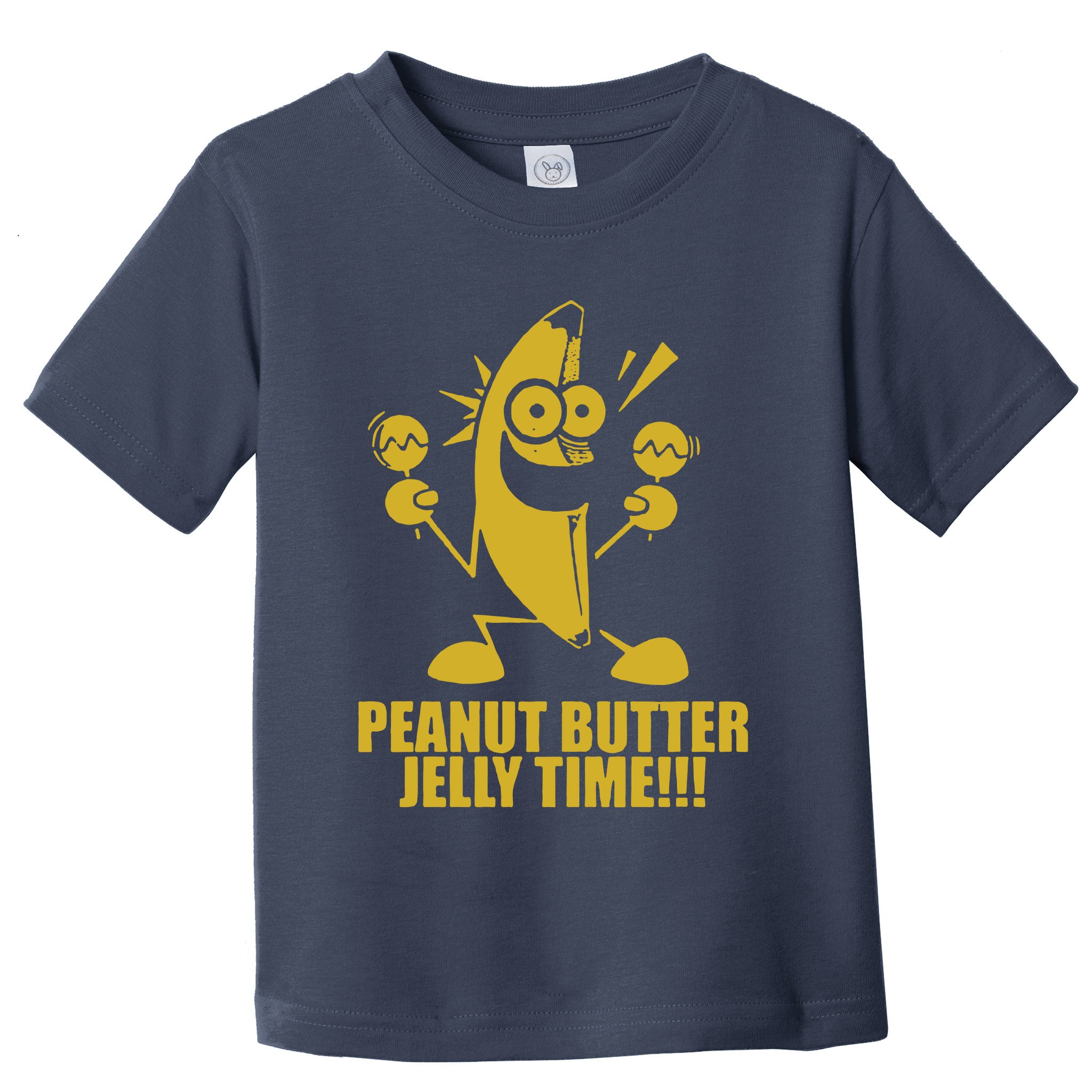 Peanut Butter Jelly Time Banana Toddler T-Shirt