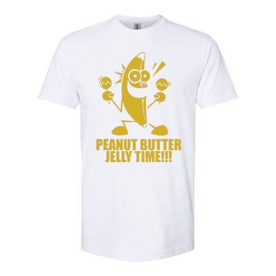 Peanut Butter Jelly Time Banana Softstyle® CVC T-Shirt