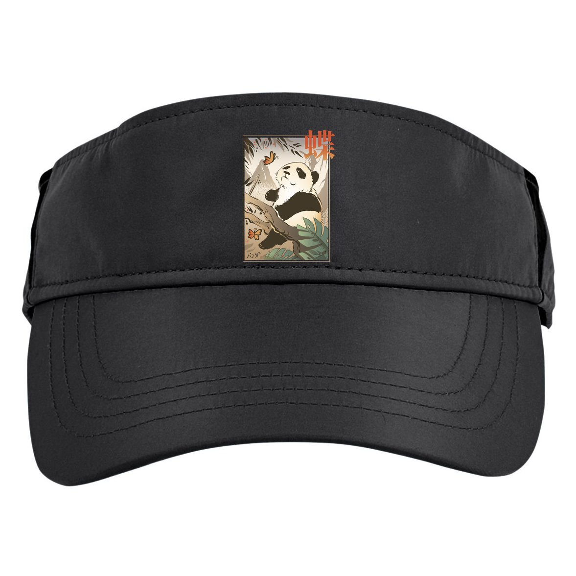 Panda Butterfly Japanese Adult Drive Performance Visor