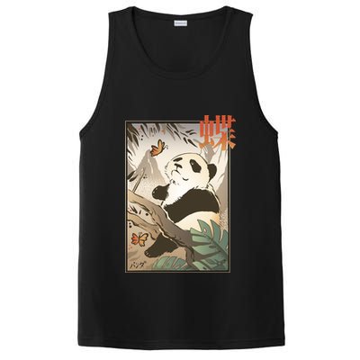 Panda Butterfly Japanese PosiCharge Competitor Tank