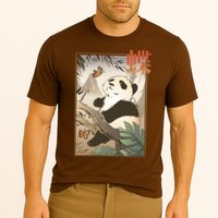 Panda Butterfly Japanese Performance Shirt