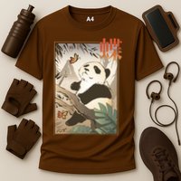 Panda Butterfly Japanese Performance Shirt
