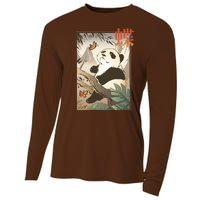 Panda Butterfly Japanese Cooling Performance Long Sleeve Crew