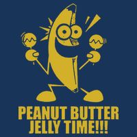 Peanut Butter Jelly Time Banana Cool Comfort Performance Bucket Hat