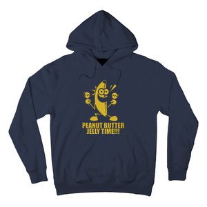 Peanut Butter Jelly Time Banana Hoodie