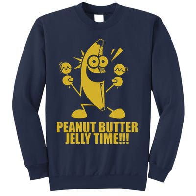 Peanut Butter Jelly Time Banana Sweatshirt