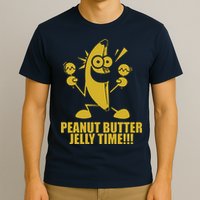 Peanut Butter Jelly Time Banana T-Shirt