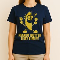 Peanut Butter Jelly Time Banana T-Shirt