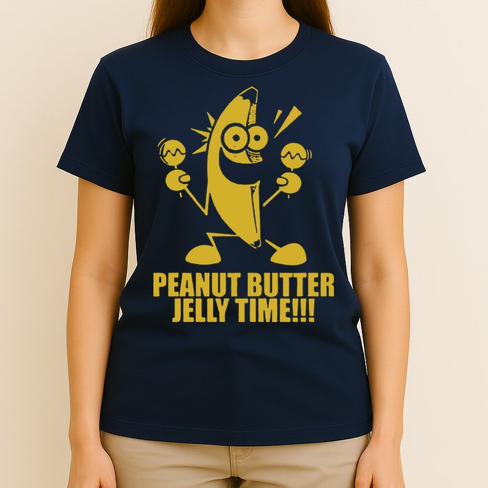 Peanut Butter Jelly Time Banana T-Shirt