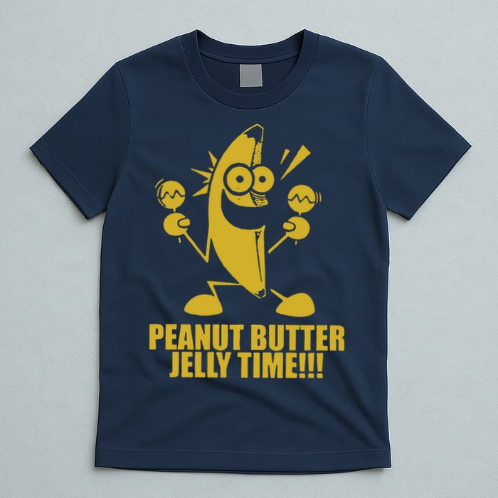 Peanut Butter Jelly Time Banana T-Shirt