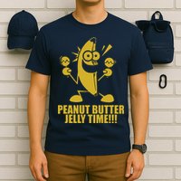 Peanut Butter Jelly Time Banana T-Shirt