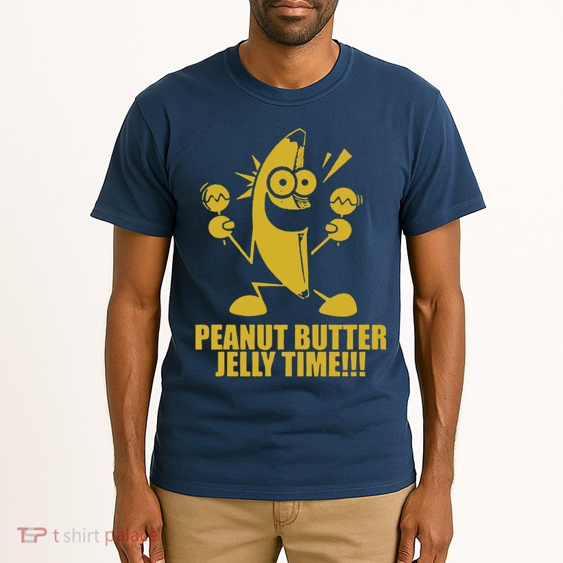 Peanut Butter Jelly Time Banana Tall T-Shirt