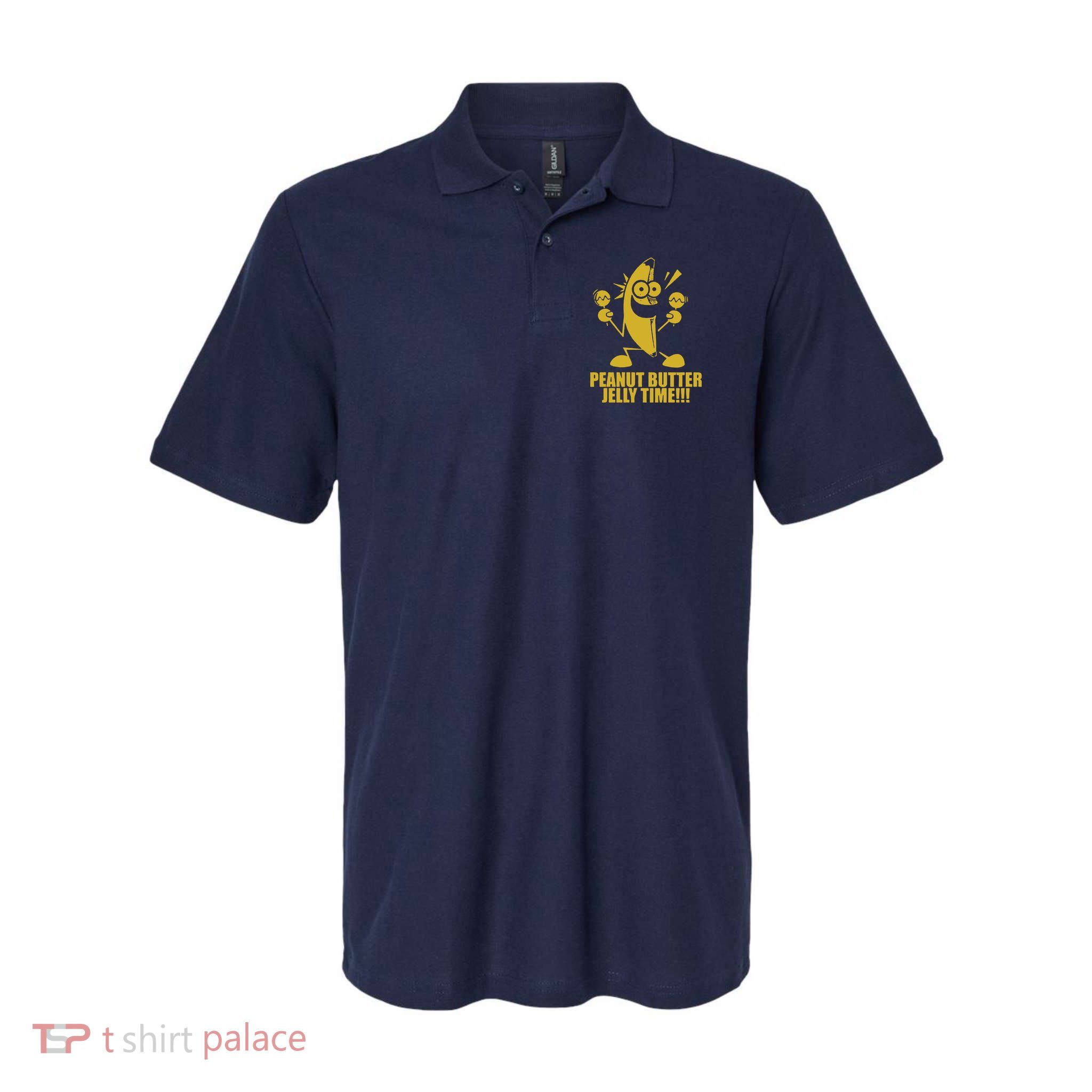 Peanut Butter Jelly Time Banana Polo