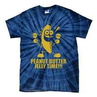 Peanut Butter Jelly Time Banana Tie-Dye T-Shirt