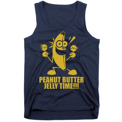 Peanut Butter Jelly Time Banana Tank Top