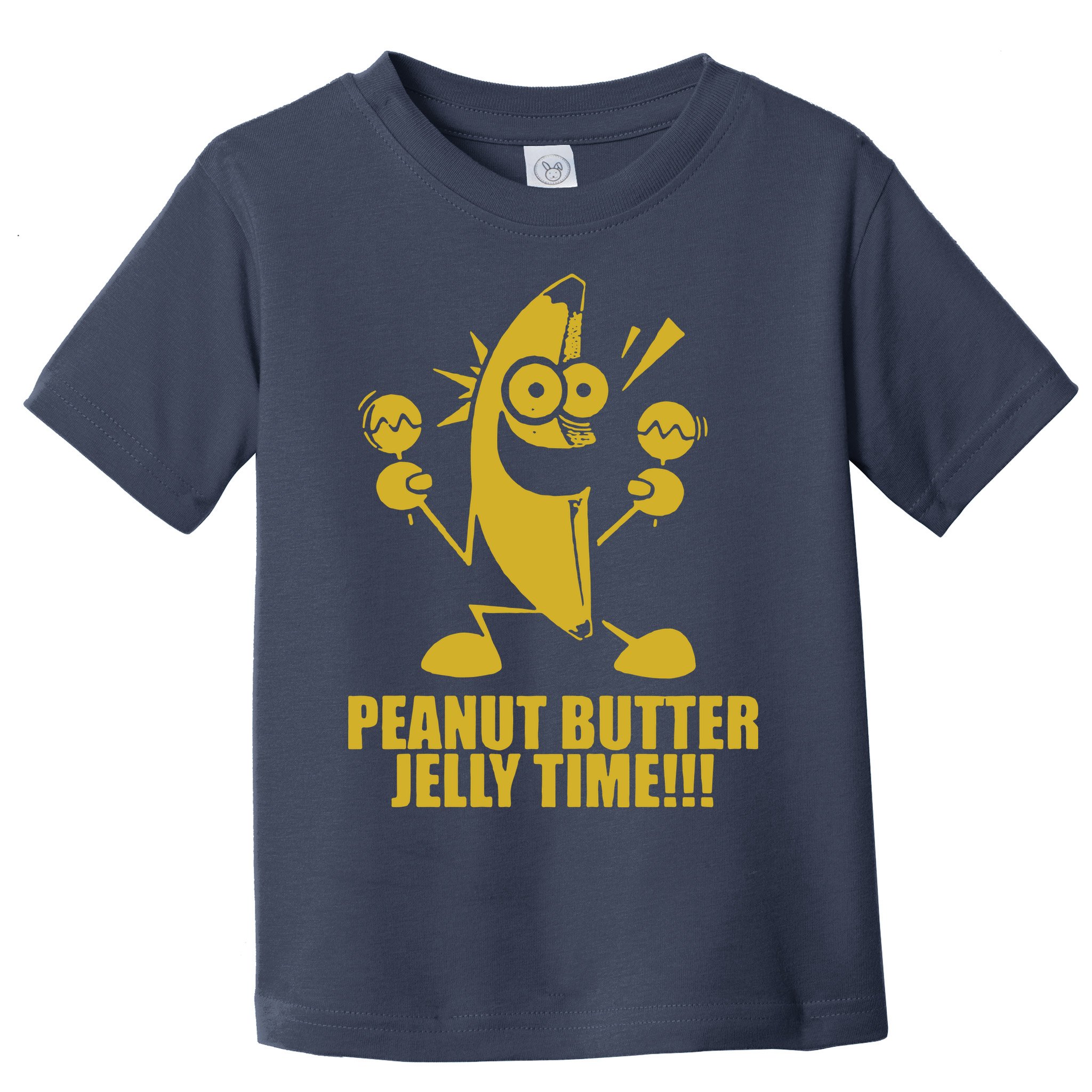 Peanut Butter Jelly Time Banana Toddler T-Shirt