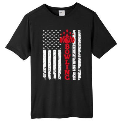 Patriotic Bowling Jersey Patriotic Bowler Cute Gift Tall Fusion ChromaSoft Performance T-Shirt