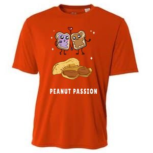 Peanut Butter Jelly Nuts Lovers Cute Breakfast Sweet Foodies Gift Cooling Performance Crew T-Shirt