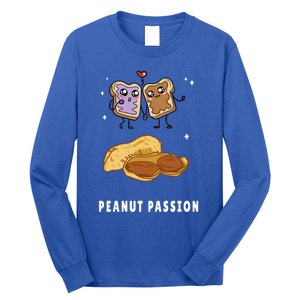 Peanut Butter Jelly Nuts Lovers Cute Breakfast Sweet Foodies Gift Long Sleeve Shirt