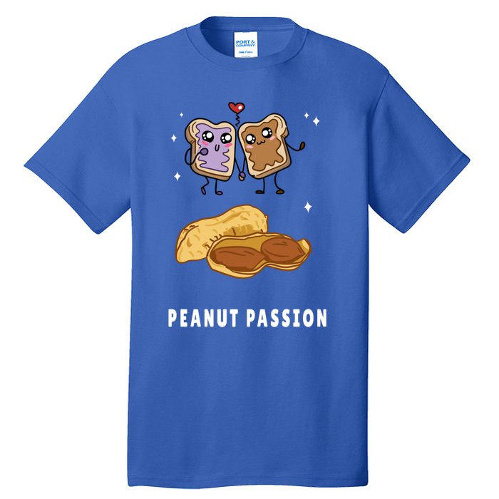 Peanut Butter Jelly Nuts Lovers Cute Breakfast Sweet Foodies Gift Tall T-Shirt