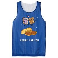 Peanut Butter Jelly Nuts Lovers Cute Breakfast Sweet Foodies Gift Mesh Reversible Basketball Jersey Tank