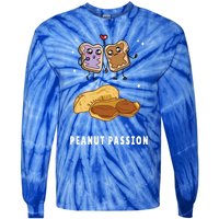 Peanut Butter Jelly Nuts Lovers Cute Breakfast Sweet Foodies Gift Tie-Dye Long Sleeve Shirt