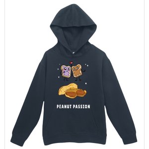 Peanut Butter Jelly Nuts Lovers Cute Breakfast Sweet Foodies Gift Urban Pullover Hoodie