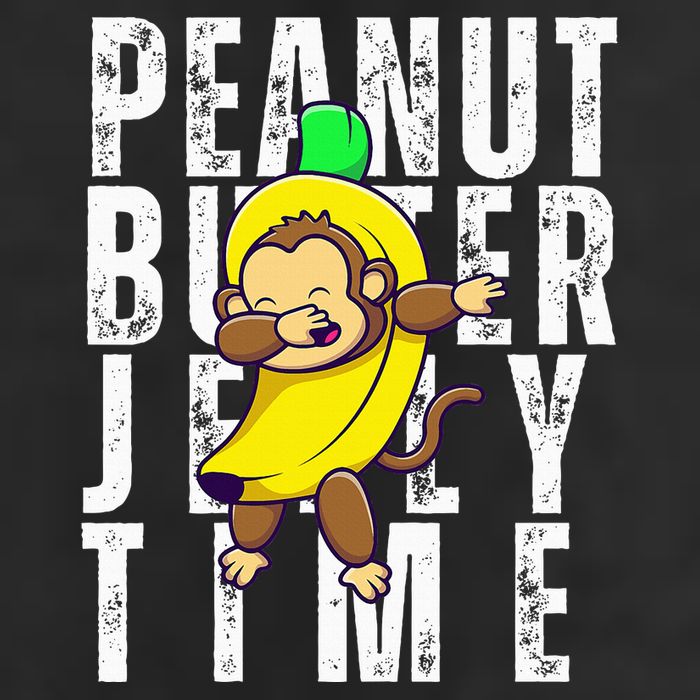 Peanut Butter Jelly Time Monkey Dancing In A Banana Cool Comfort Performance Bucket Hat