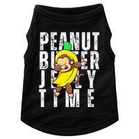 Peanut Butter Jelly Time Monkey Dancing In A Banana Doggie Tank