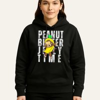 Peanut Butter Jelly Time Monkey Dancing In A Banana Hoodie