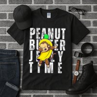 Peanut Butter Jelly Time Monkey Dancing In A Banana Tall T-Shirt
