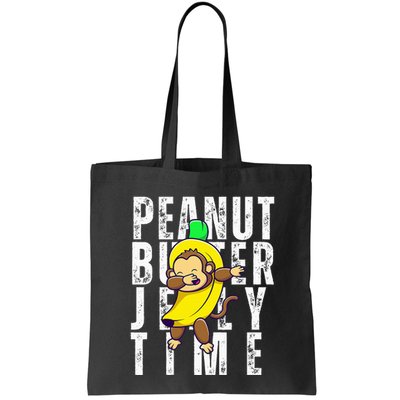 Peanut Butter Jelly Time Monkey Dancing In A Banana Bag