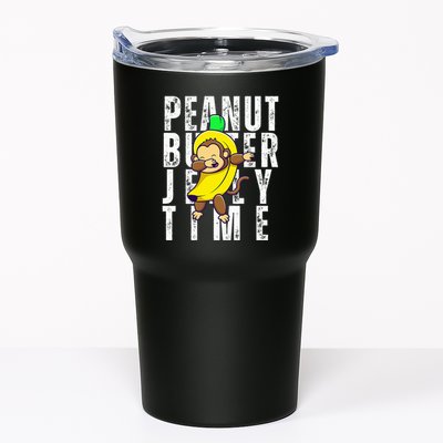 Peanut Butter Jelly Time Monkey Dancing In A Banana Tumbler