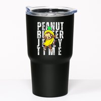 Peanut Butter Jelly Time Monkey Dancing In A Banana Tumbler