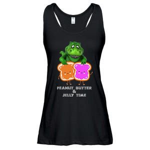 Peanut Butter & Jelly Time Ladies Essential Flowy Tank