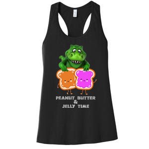 Peanut Butter & Jelly Time Women's Racerback Tank