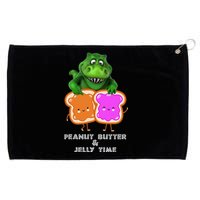 Peanut Butter & Jelly Time Grommeted Golf Towel