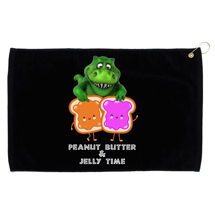 Peanut Butter & Jelly Time Grommeted Golf Towel