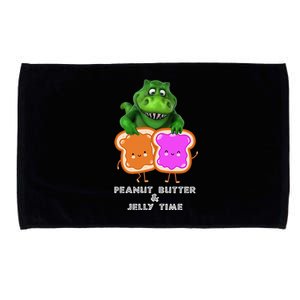 Peanut Butter & Jelly Time Microfiber Hand Towel