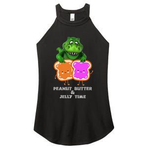 Peanut Butter & Jelly Time Women's Perfect Tri Rocker Tank