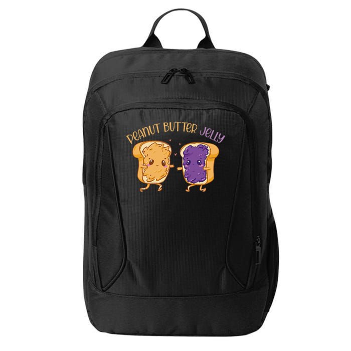 Peanut Butter Jelly Matching Couples Lover Halloween City Backpack