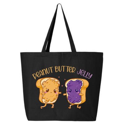 Peanut Butter Jelly Matching Couples Lover Halloween 25L Jumbo Tote