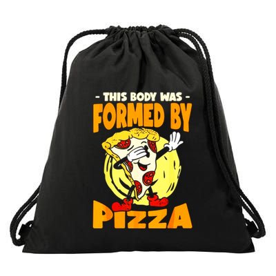 Pizza Branch Jerrys Pizza Drawstring Bag