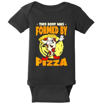 Pizza Branch Jerrys Pizza Baby Bodysuit