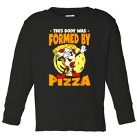 Pizza Branch Jerrys Pizza Toddler Long Sleeve Shirt