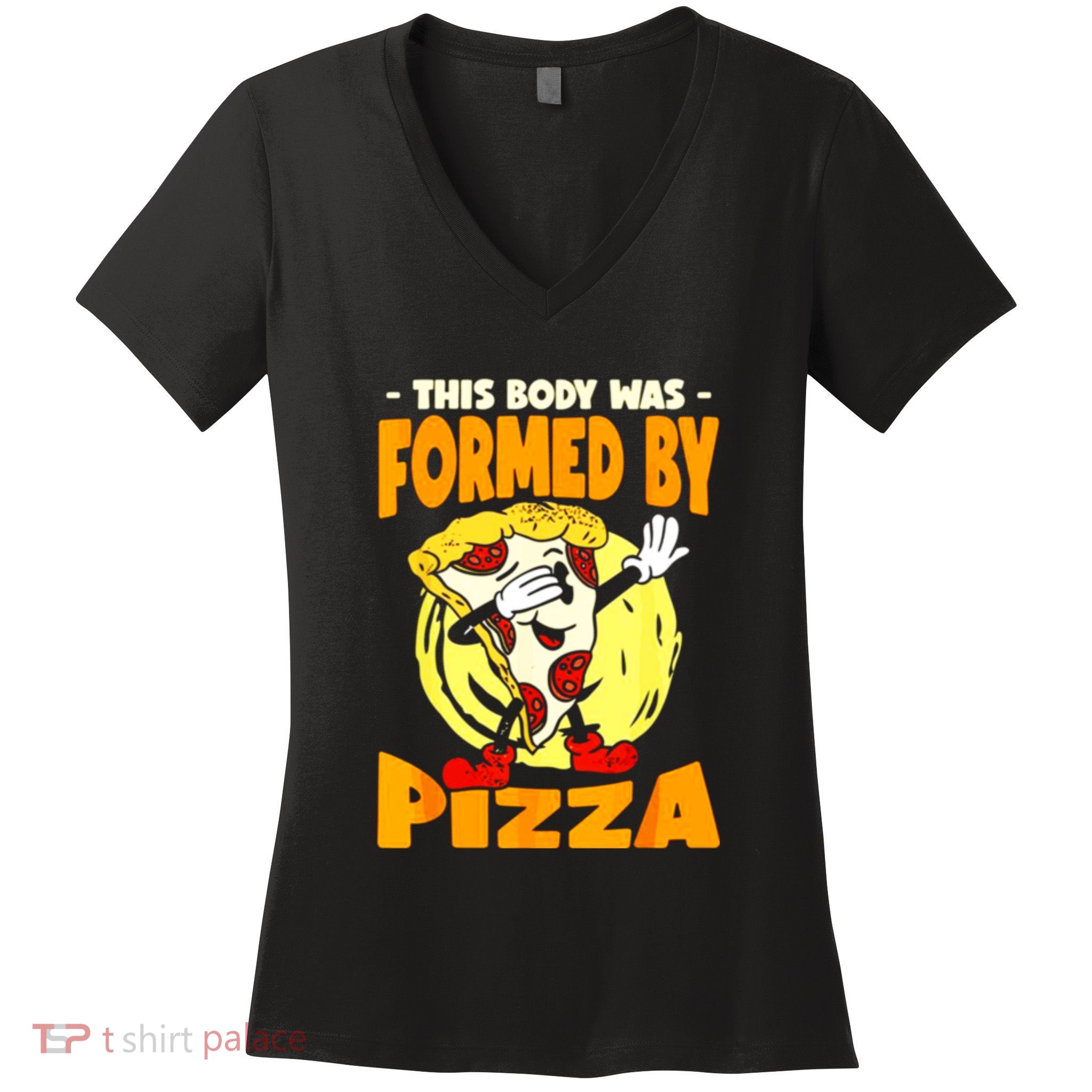Pizza Branch Jerrys Pizza Women's V-Neck T-Shirt