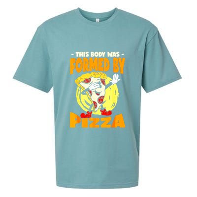 Pizza Branch Jerrys Pizza Sueded Cloud Jersey T-Shirt